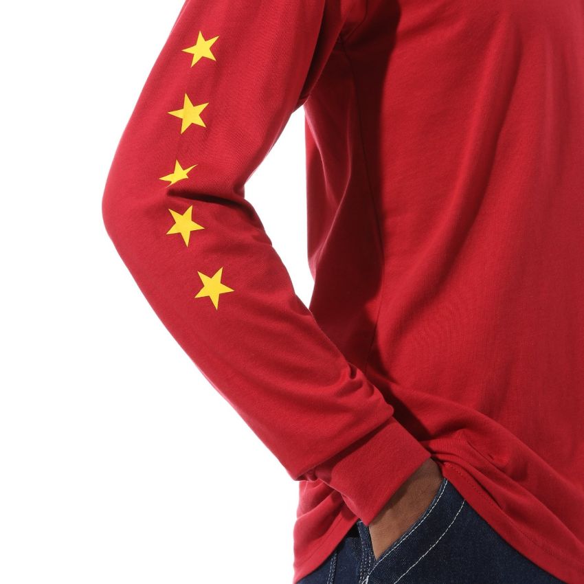 Vans Victory LS piros férfi hpsszúujjú