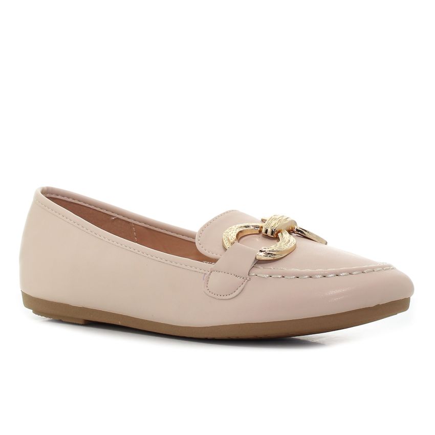 Seastar Lale bézs női bebújós cipő