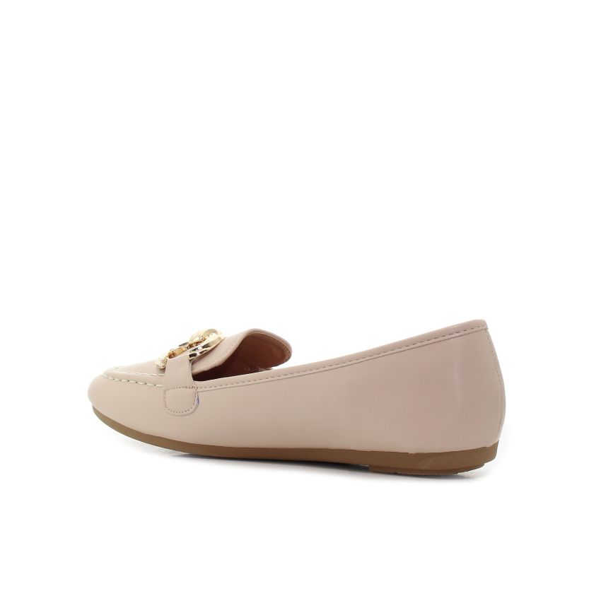 Seastar Lale bézs női bebújós cipő