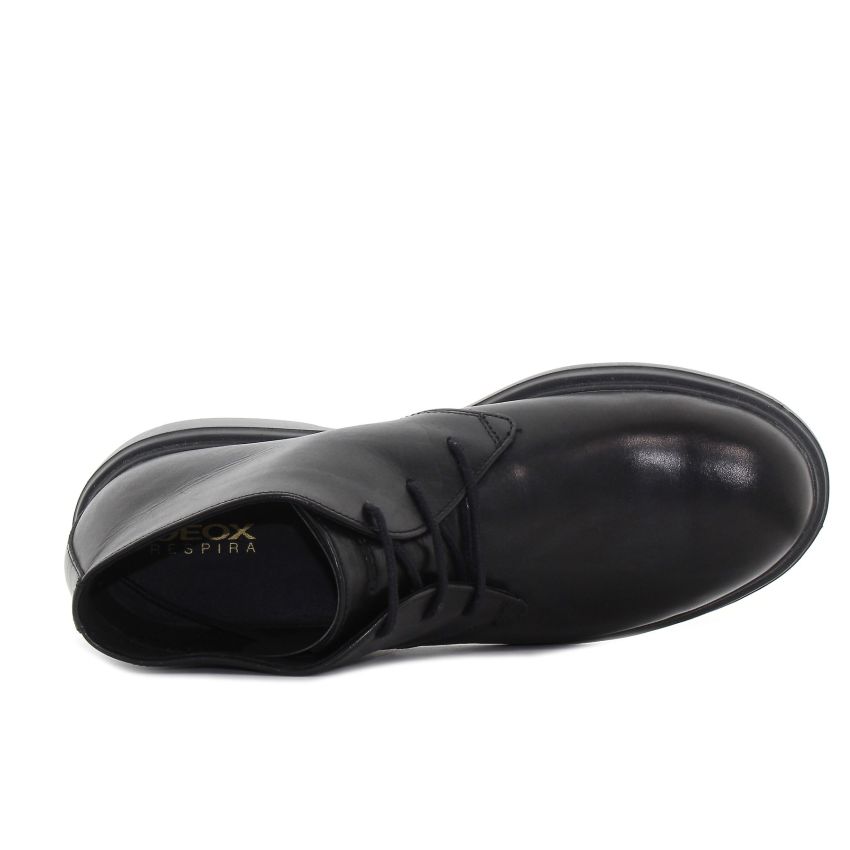 Geox U Ottavio fekete elegáns férfi cipő