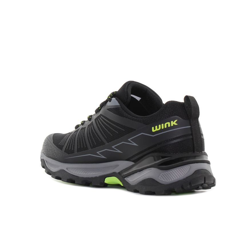 Wink - Asack fekete férfi túracipő