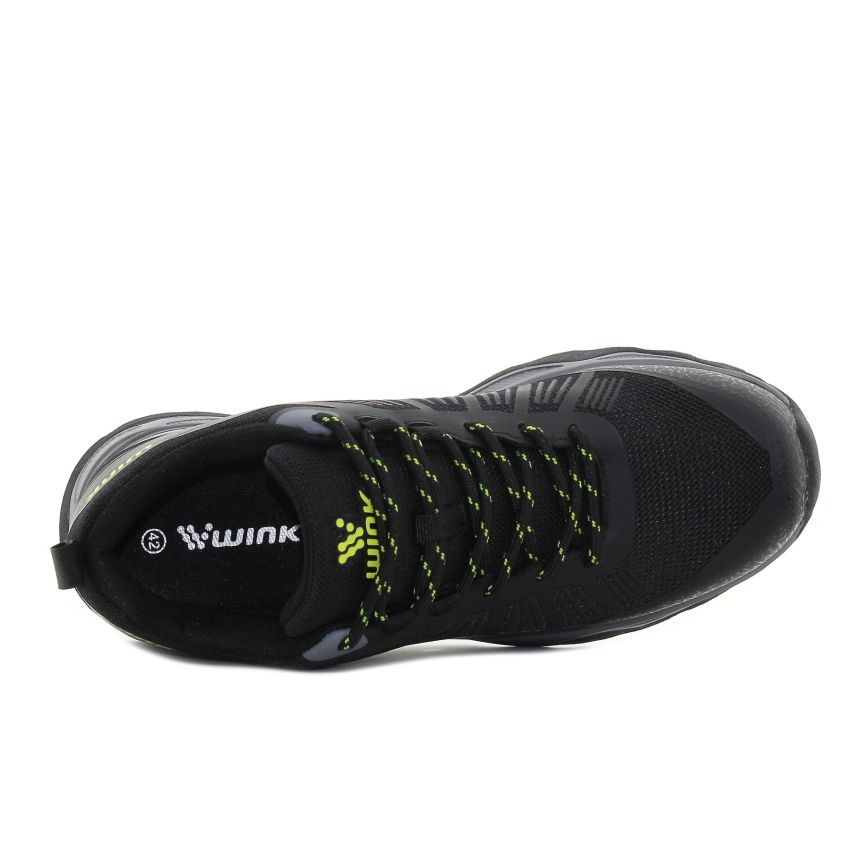 Wink - Asack fekete férfi túracipő