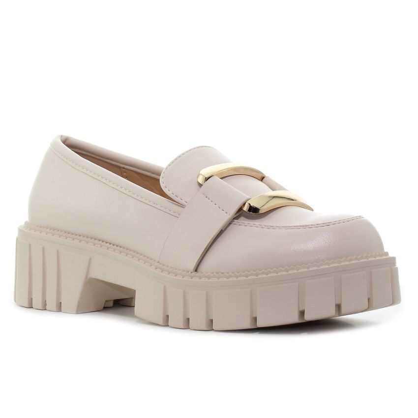 Seastar Laia bézs női bebújós cipő