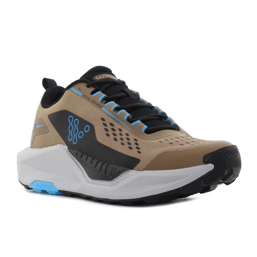 Wink - Zenith Core barna férfi terepfutó cipő