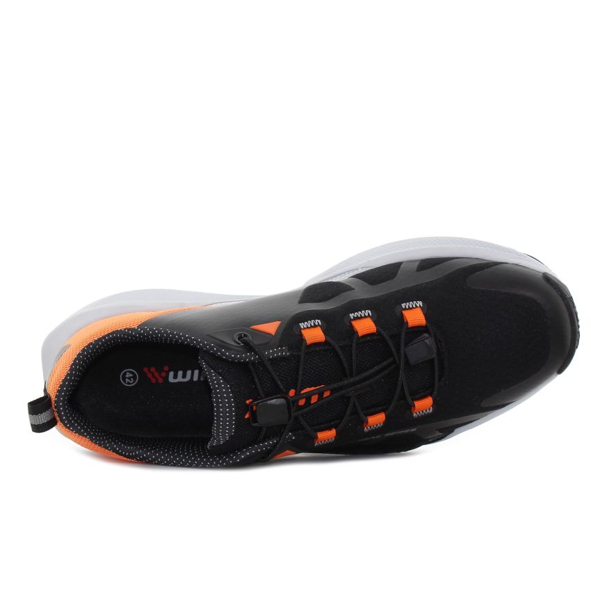 Wink - Zenith Pulse fekete-narancssárga férfi terepfutó cipő