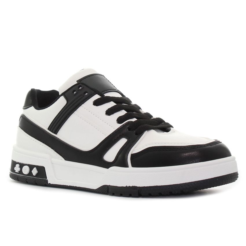 Bosido Clover fekete-fehér női cipő