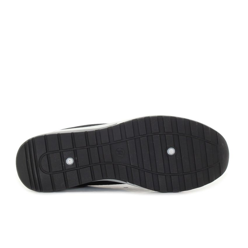 Bosido Meana fekete női bebújós cipő