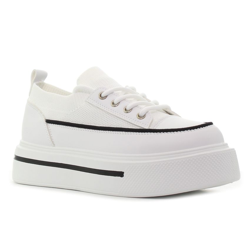 Bosido Platform 2.0 fehér női cipő