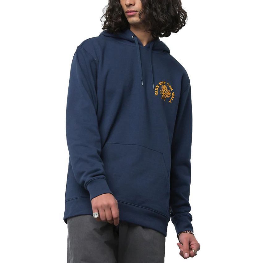 Vans Roses and Butterflies sötétkék pulóver