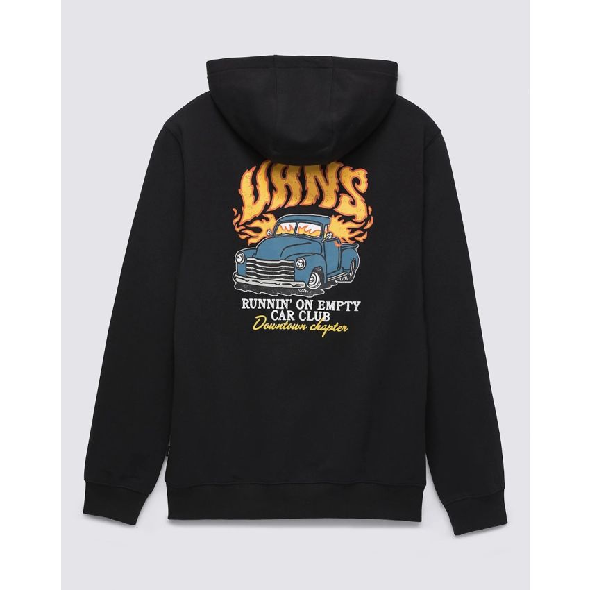 Vans Hot Rod FZ fekete férfi pulóver