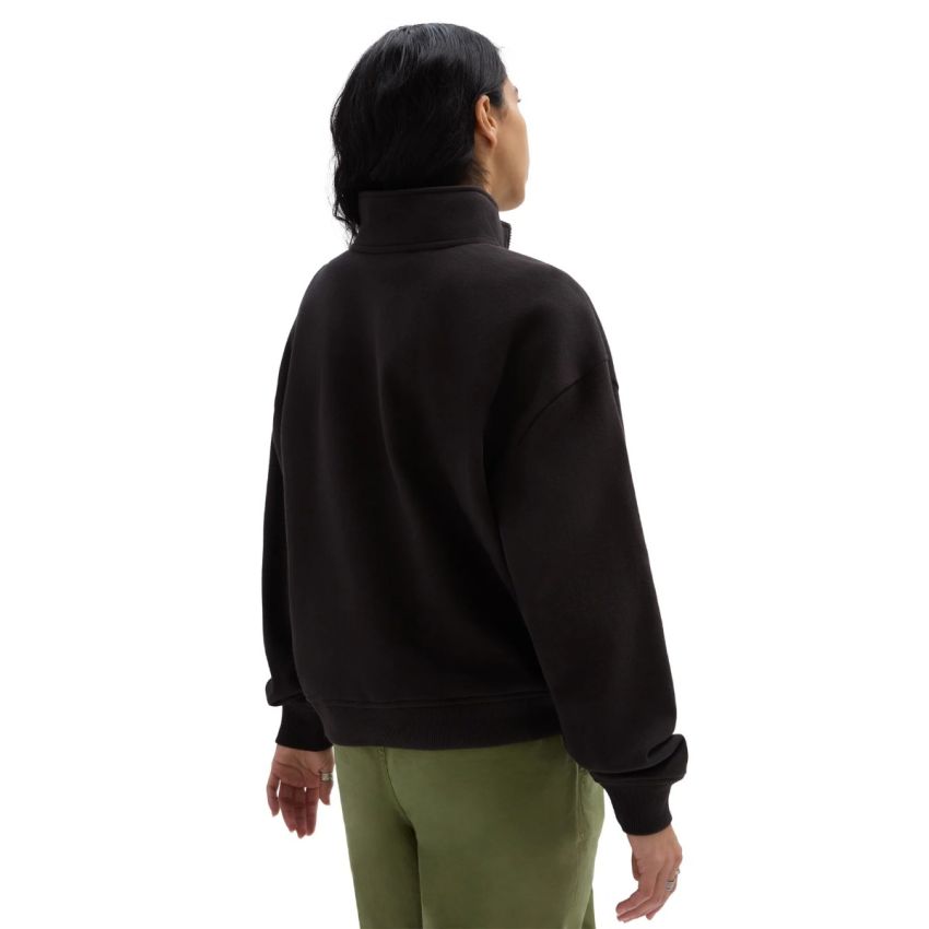 Vans Leighton Mock fekete női pulóver