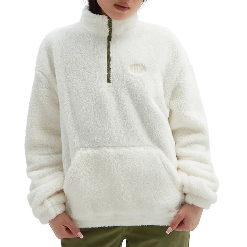 Vans Pioneer Mock fehér női pulóver