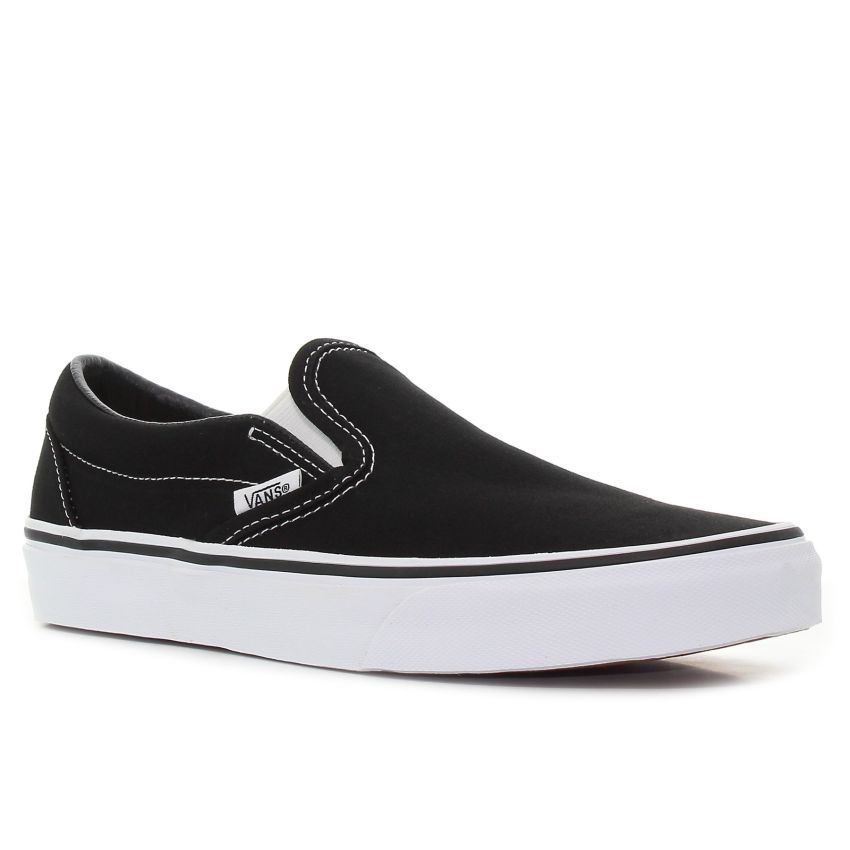 Vans Classic fekete bebújós cipő
