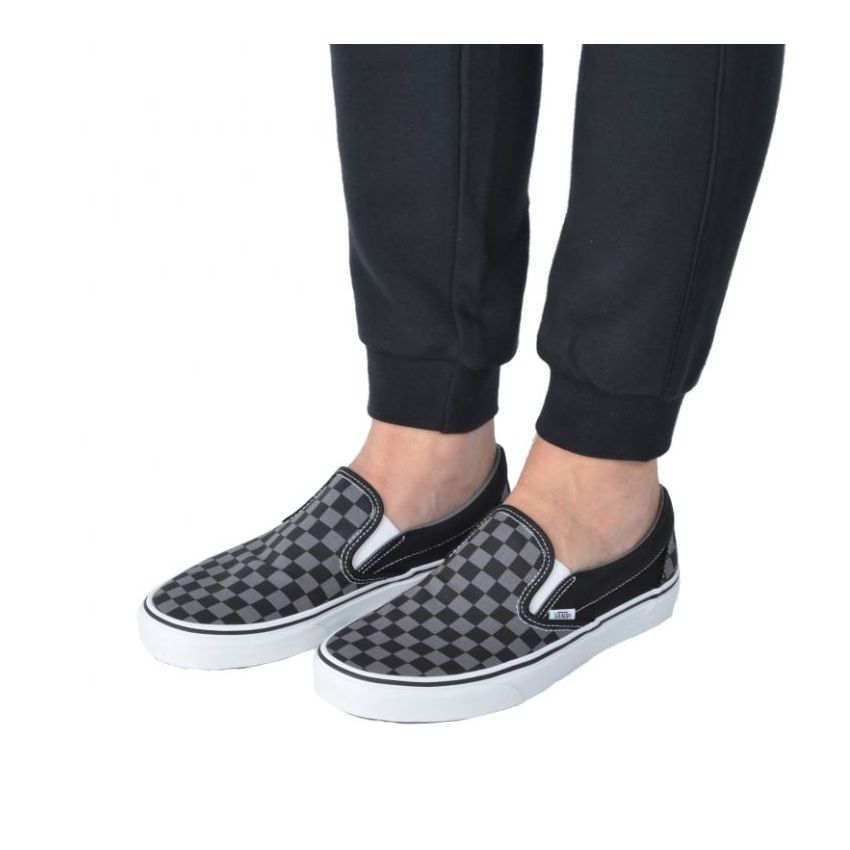 Vans Classic Slip-On kockás bebújós cipő