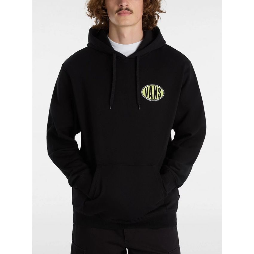 Vans Spray On Loose fekete férfi pulóver