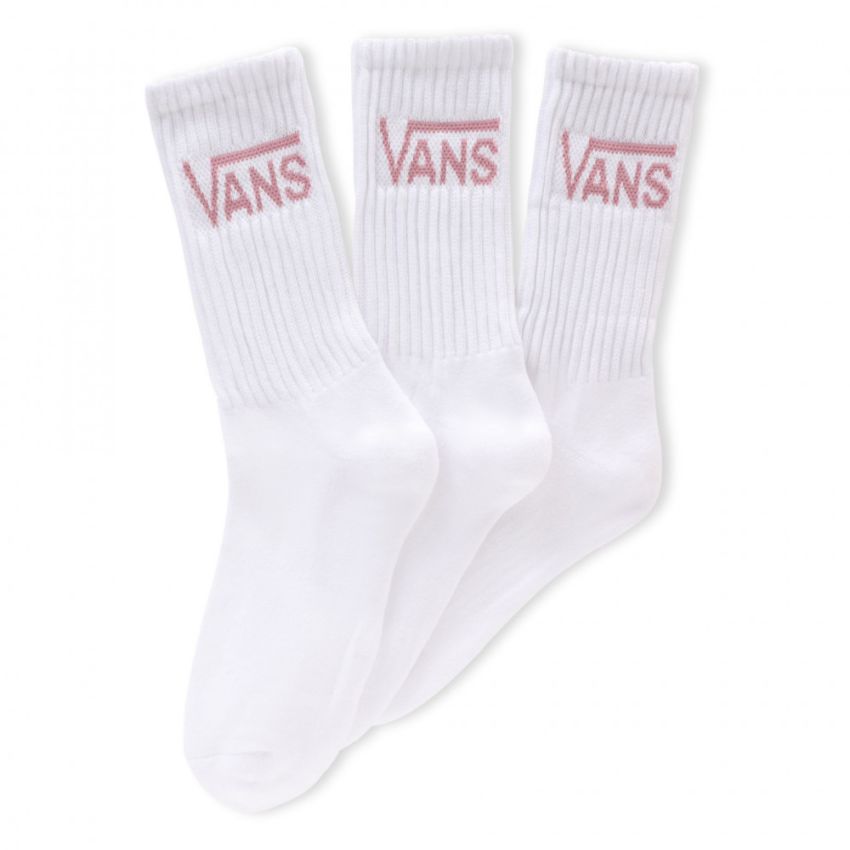 Vans Classic Crew fehér női zoknicsomag