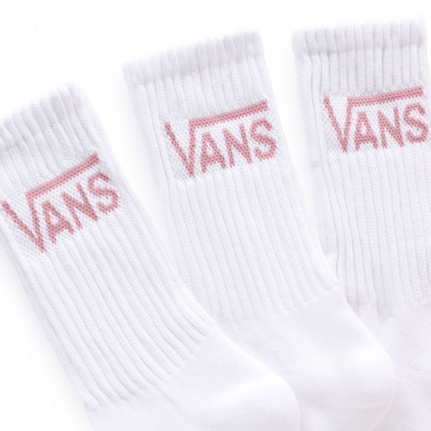Vans Classic Crew fehér női zoknicsomag