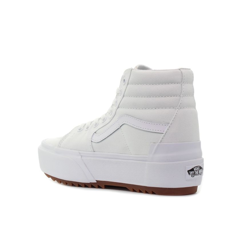 Vans Sk8-Hi Stacked fehér platformos női cipő