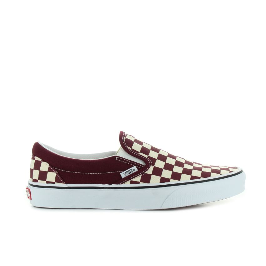 Vans Classic Slip On bordó bebújós cipő