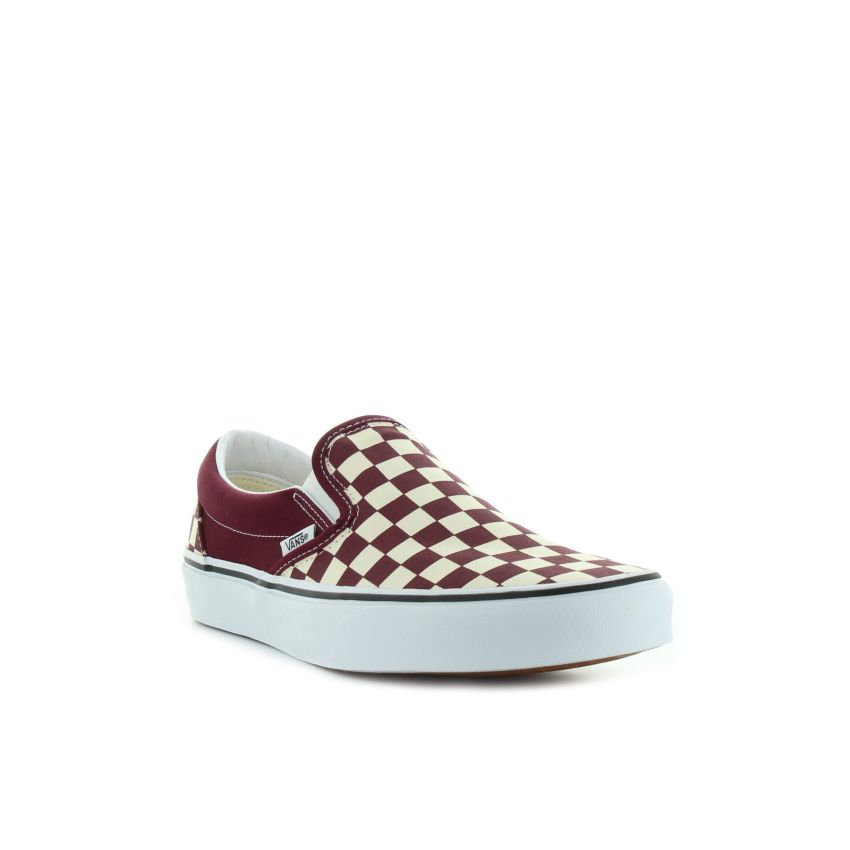 Vans Classic Slip On bordó bebújós cipő