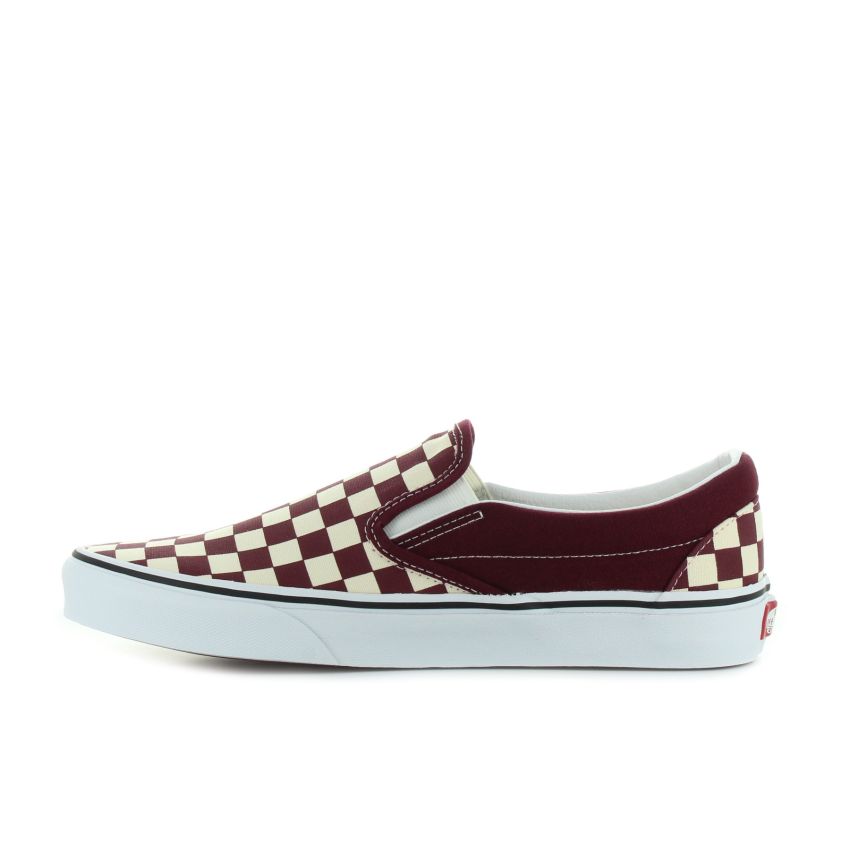 Vans Classic Slip On bordó bebújós cipő