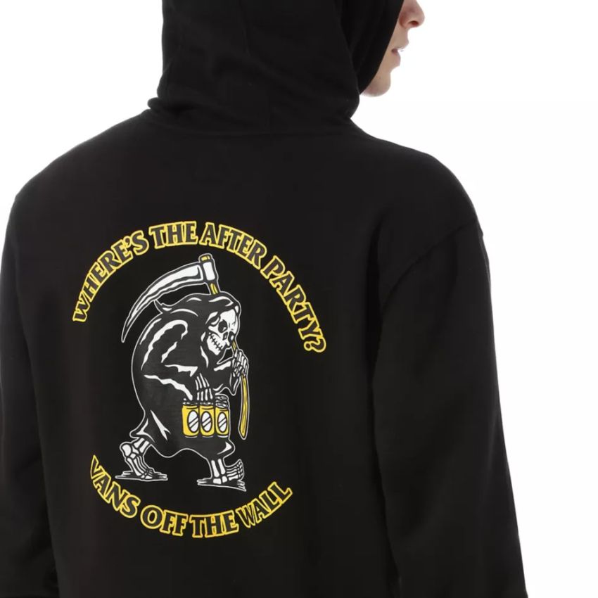 Vans Where's The Afterparty fekete férfi pulóver