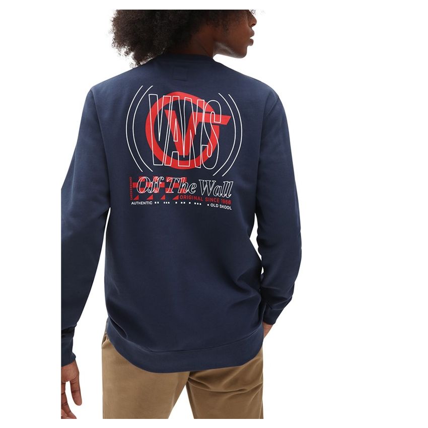 Vans Frequency sötétkék férfi hosszú ujjú