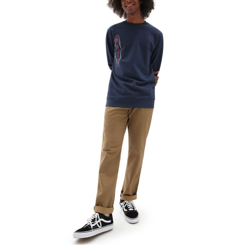 Vans Frequency sötétkék férfi hosszú ujjú