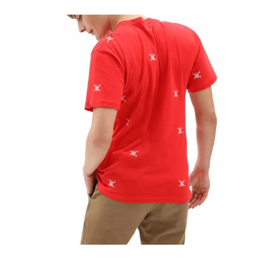 Vans New Varsity piros férfi rövidujjú