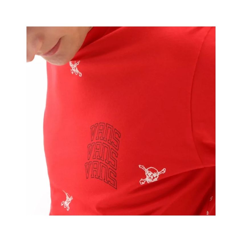 Vans New Varsity piros férfi rövidujjú