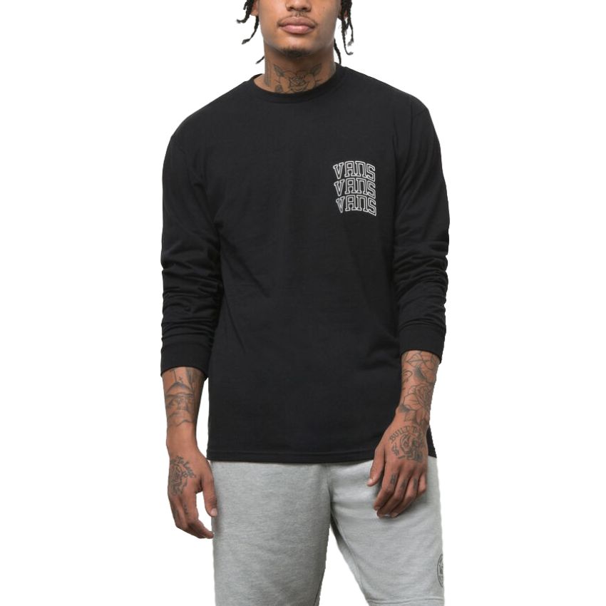 Vans New Varsity fekete férfi hosszúujjú