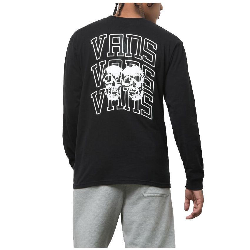 Vans New Varsity fekete férfi hosszúujjú