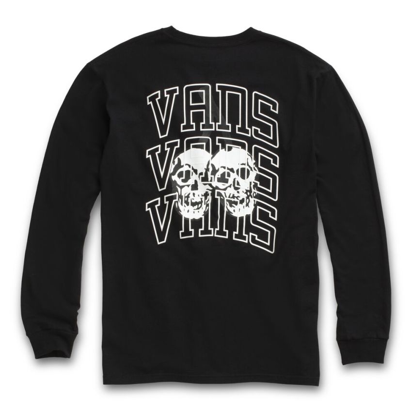 Vans New Varsity fekete férfi hosszúujjú
