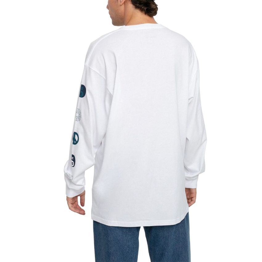 Vans Take a Stand fehér férfi pulóver