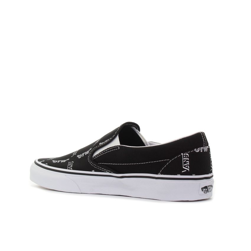 Vans Classic Slip-On fekete férfi bebújós cipő