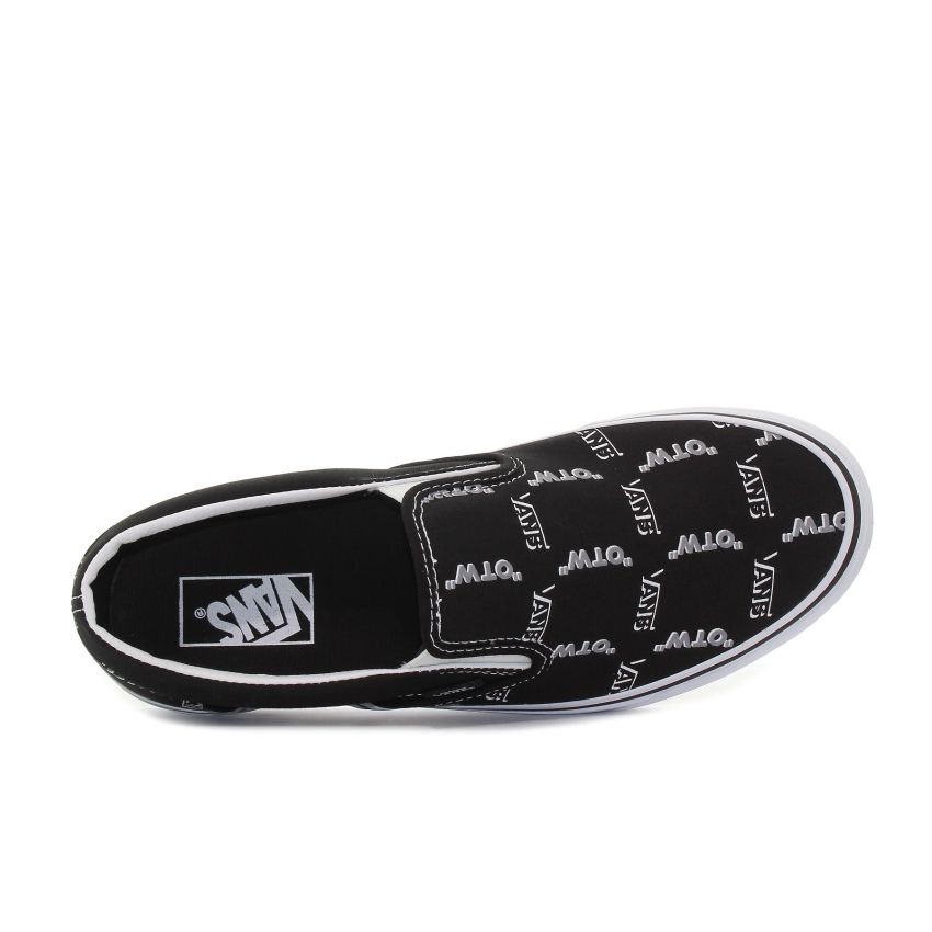 Vans Classic Slip-On fekete férfi bebújós cipő