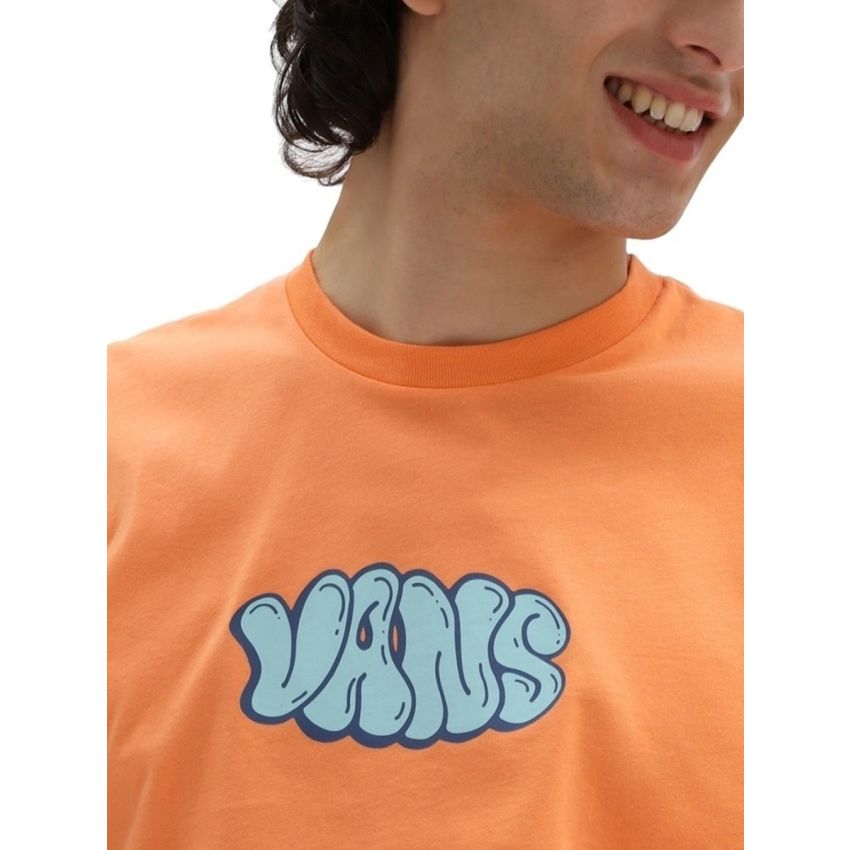 Vans Tagged SS narancssárga férfi rövid ujjú