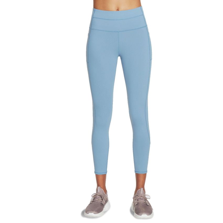 Skechers GO Walk HW 7/8 kék női leggings