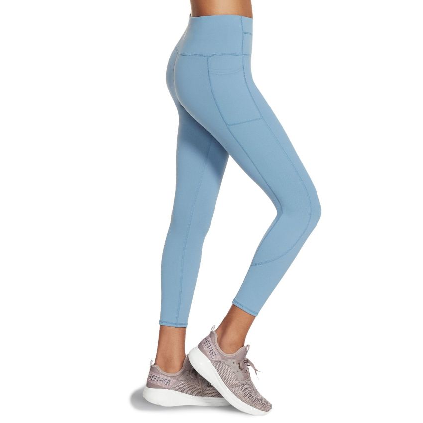Skechers GO Walk HW 7/8 kék női leggings