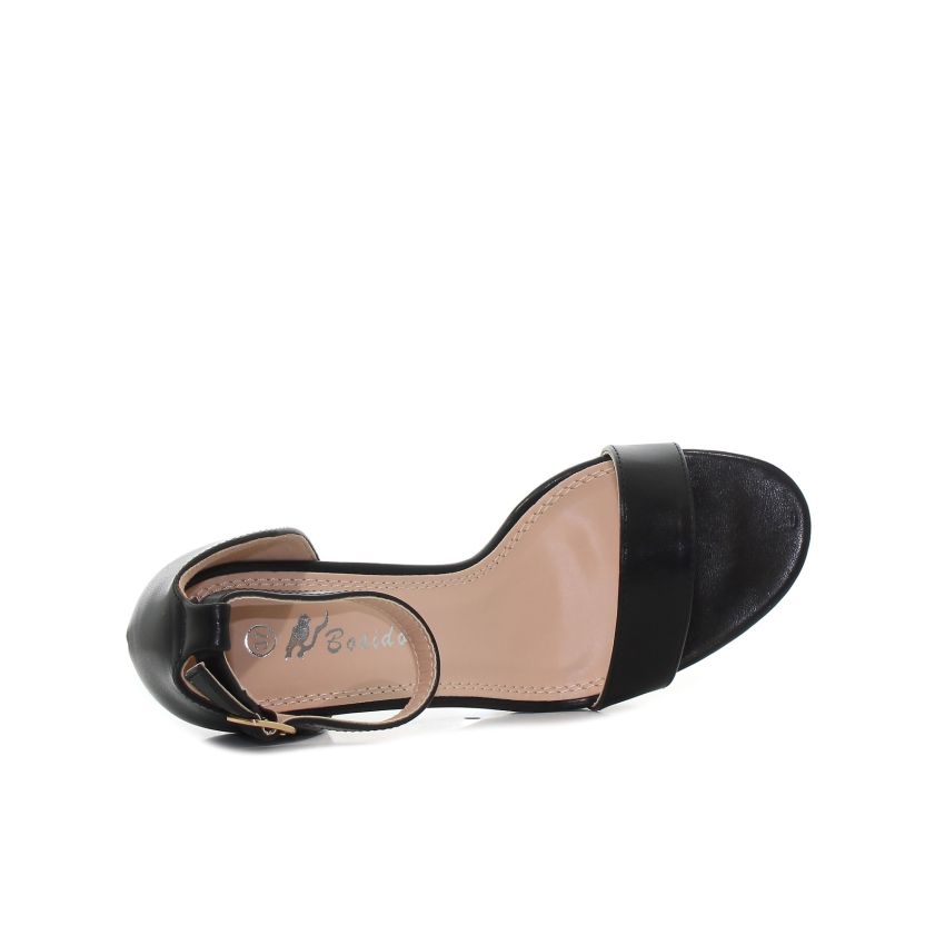 Bosido Lina fekete női magassarkú