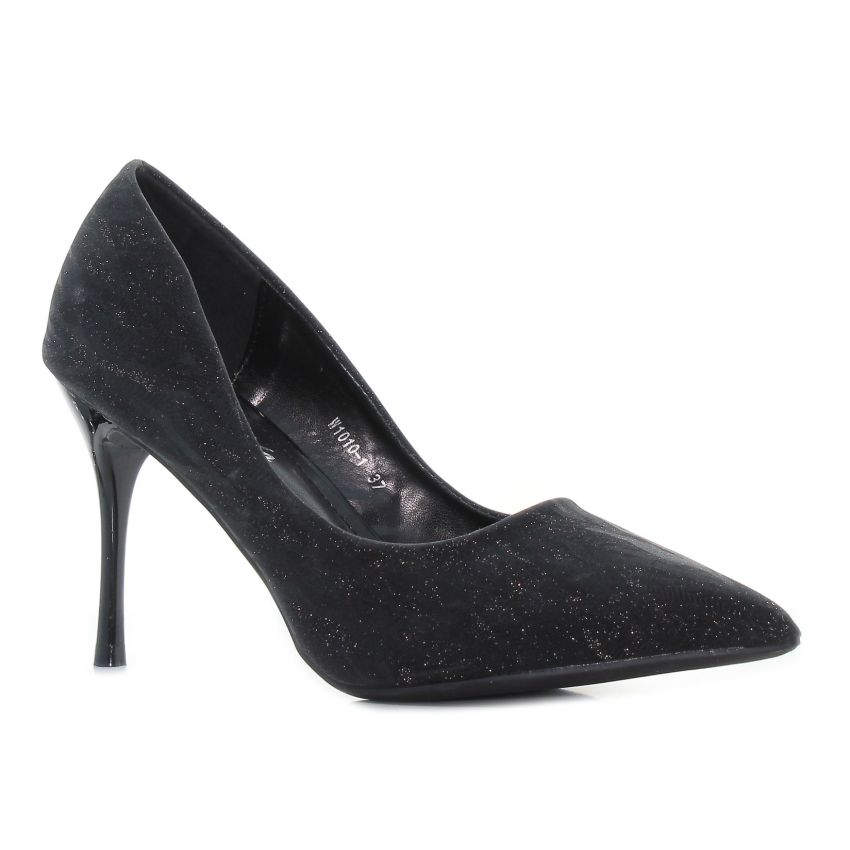 Bosido Nila fekete női magassarkú