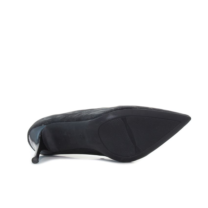 Bosido Nila fekete női magassarkú