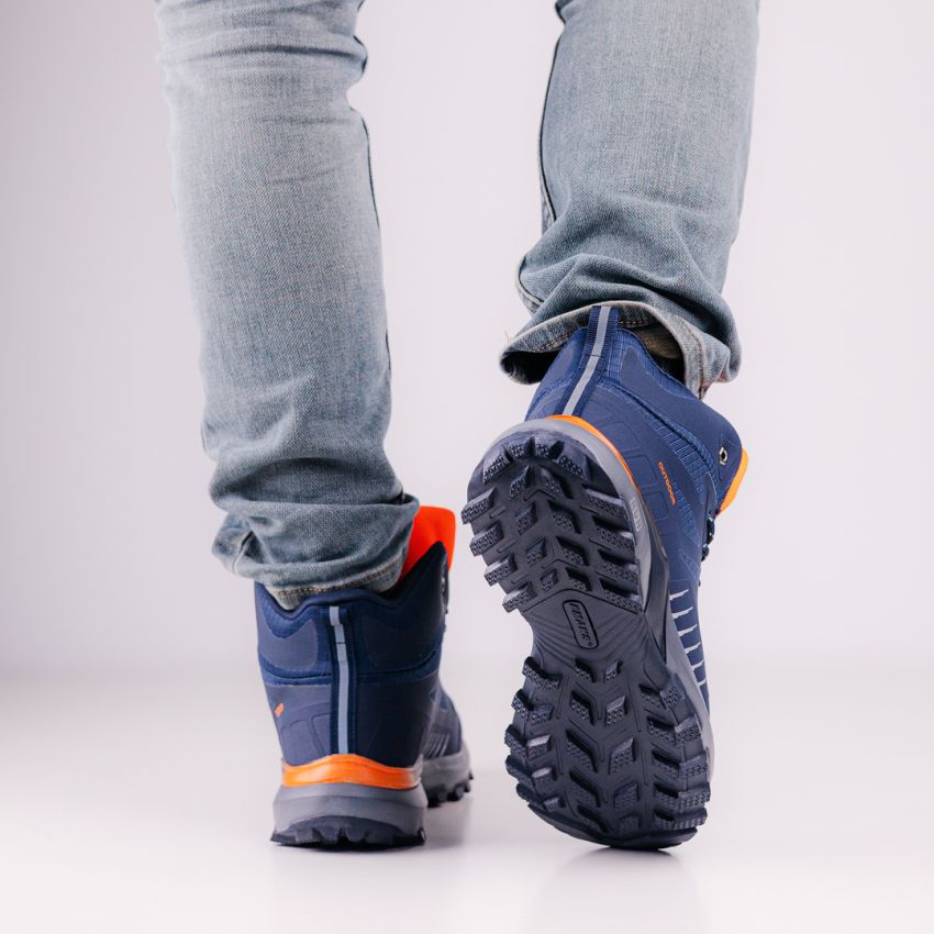 Emaks Run - Outdoor vízlepergető sötétkék férfi bakancs