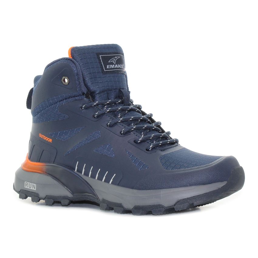 Emaks Run - Outdoor vízlepergető sötétkék női bakancs