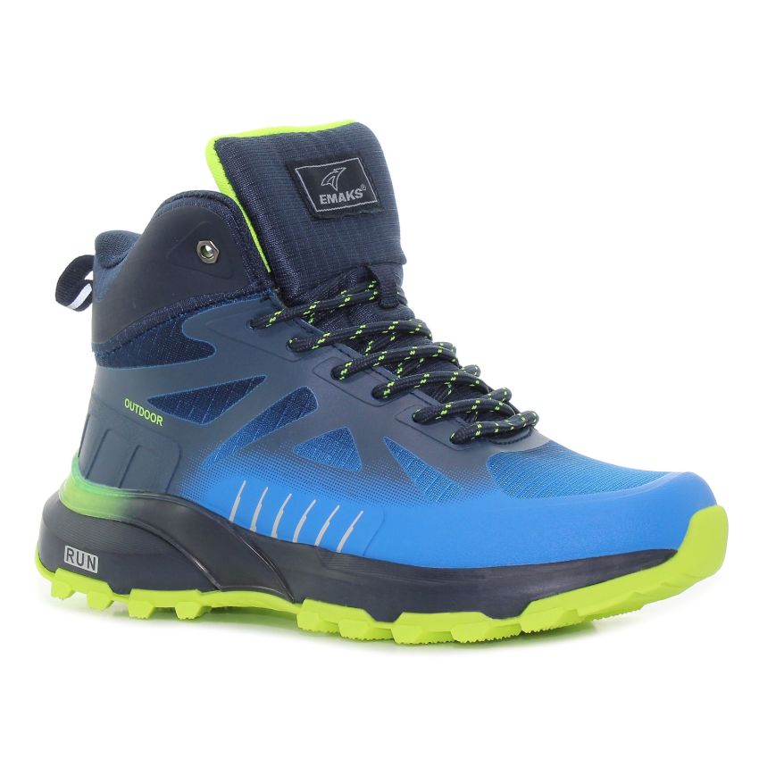 Emaks Run - Outdoor vízlepergető kék női bakancs