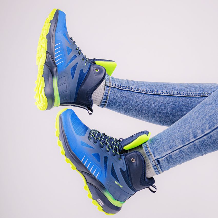 Emaks Run - Outdoor vízlepergető kék női bakancs