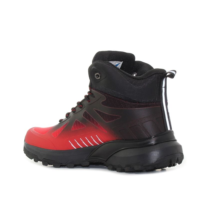 Emaks Run - Outdoor vízlepergető piros női bakancs