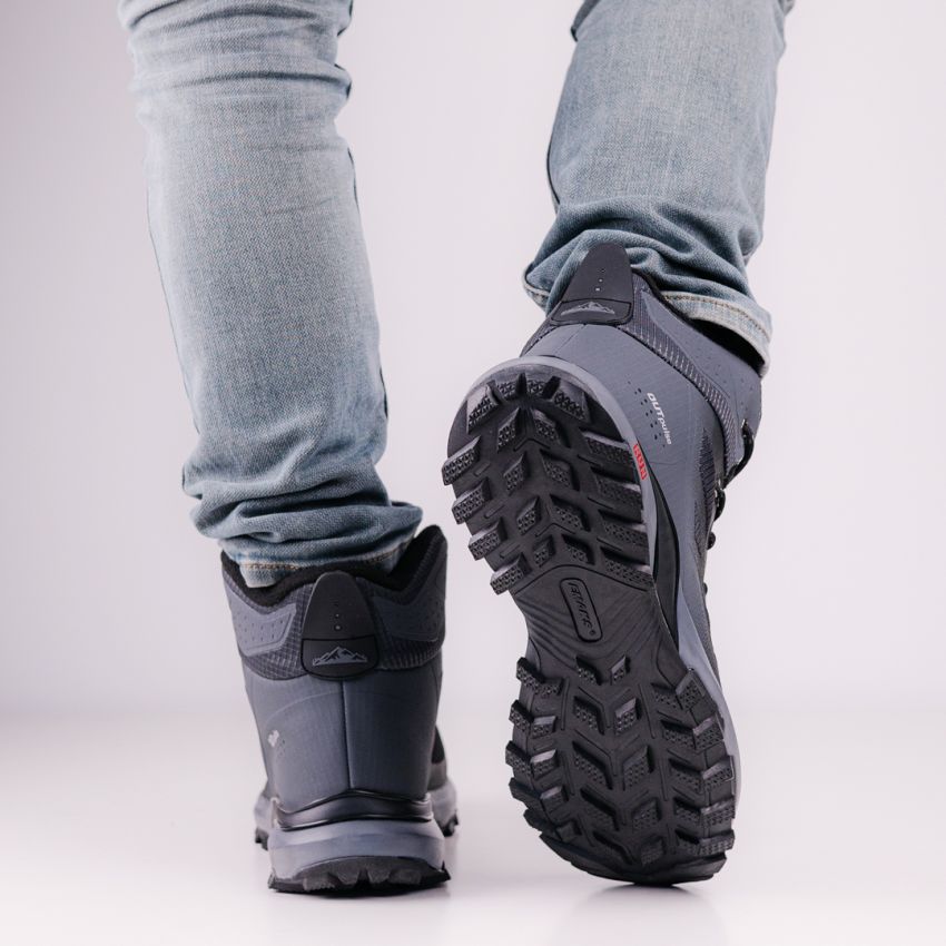 Emaks Outdoor - Pulse Max szürke vízlepergető férfi bakancs