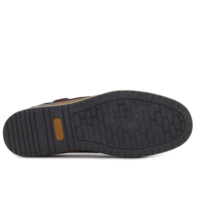 Emaks - Denim fekete férfi cipő