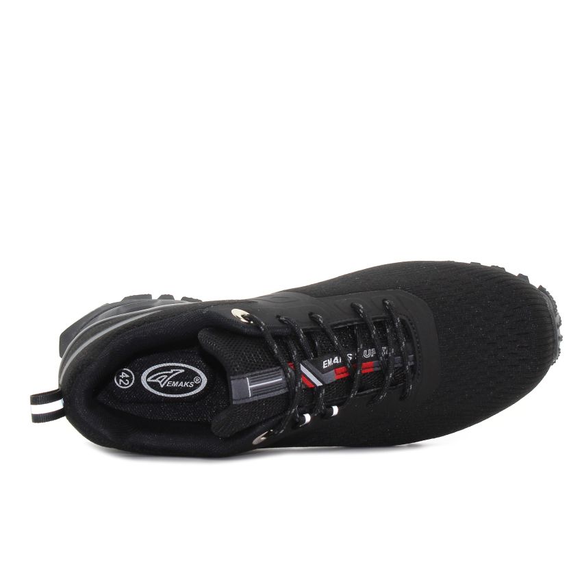 Emaks - Super S fekete férfi cipő